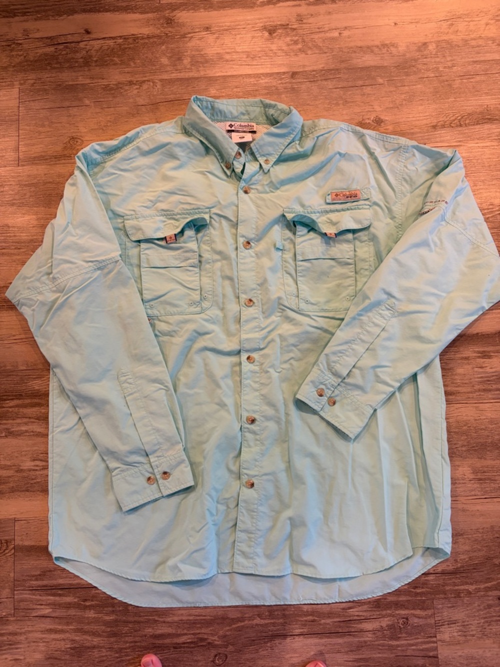 Columbia PFG mens button down